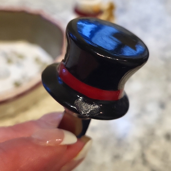 Grasslands Road Winter Settings Snowman Dip Bowl with 2 Spreaders - Picture 10 of 12